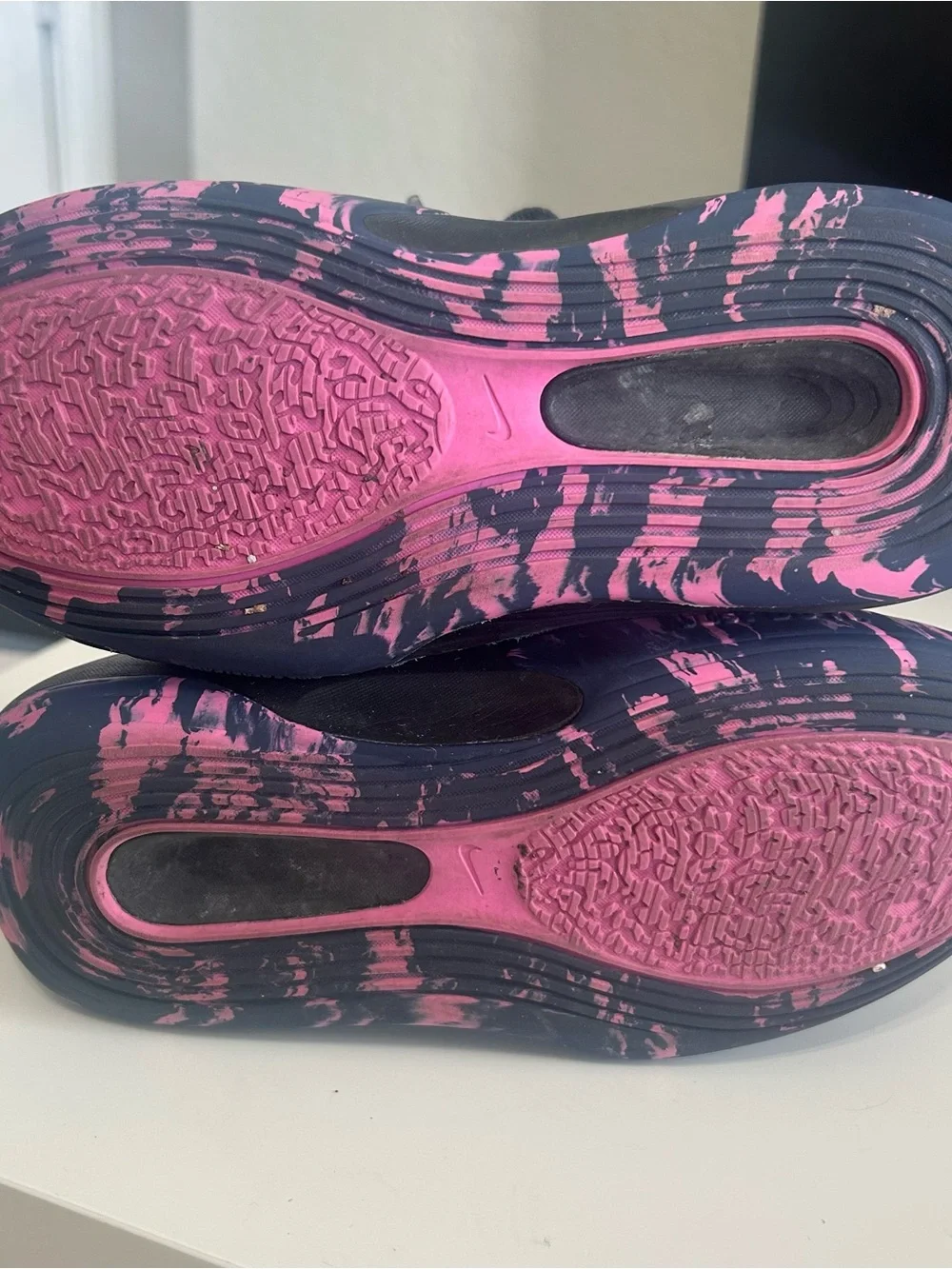 Nike Isofly Black and Pink Basketball Sneakers Girls Size 1